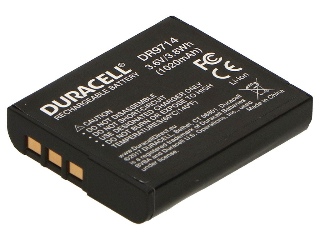 EAN 5055190113493 - Duracell DR9714 batería para cámara/grabadora Ión de litio 1020 mAh imagen 3