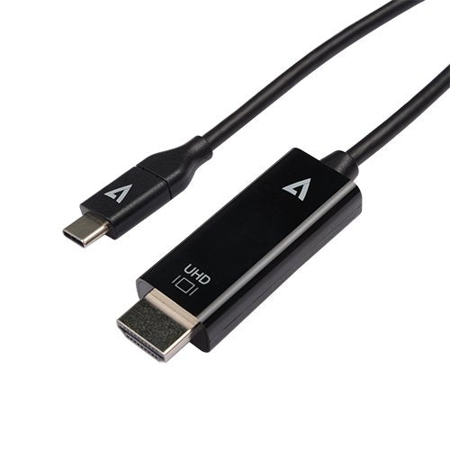 EAN 0662919111644 - V7 V7UCHDMI-1M adaptador de cable de vídeo USB Type-C 3.2 Gen 1 HDMI Negro imagen 3
