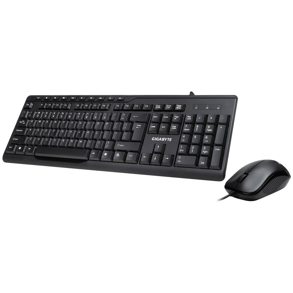 EAN 4719331551193 - GIGABYTE KM6300 teclado Ratón incluido Hogar USB QWERTY Español Negro imagen 1