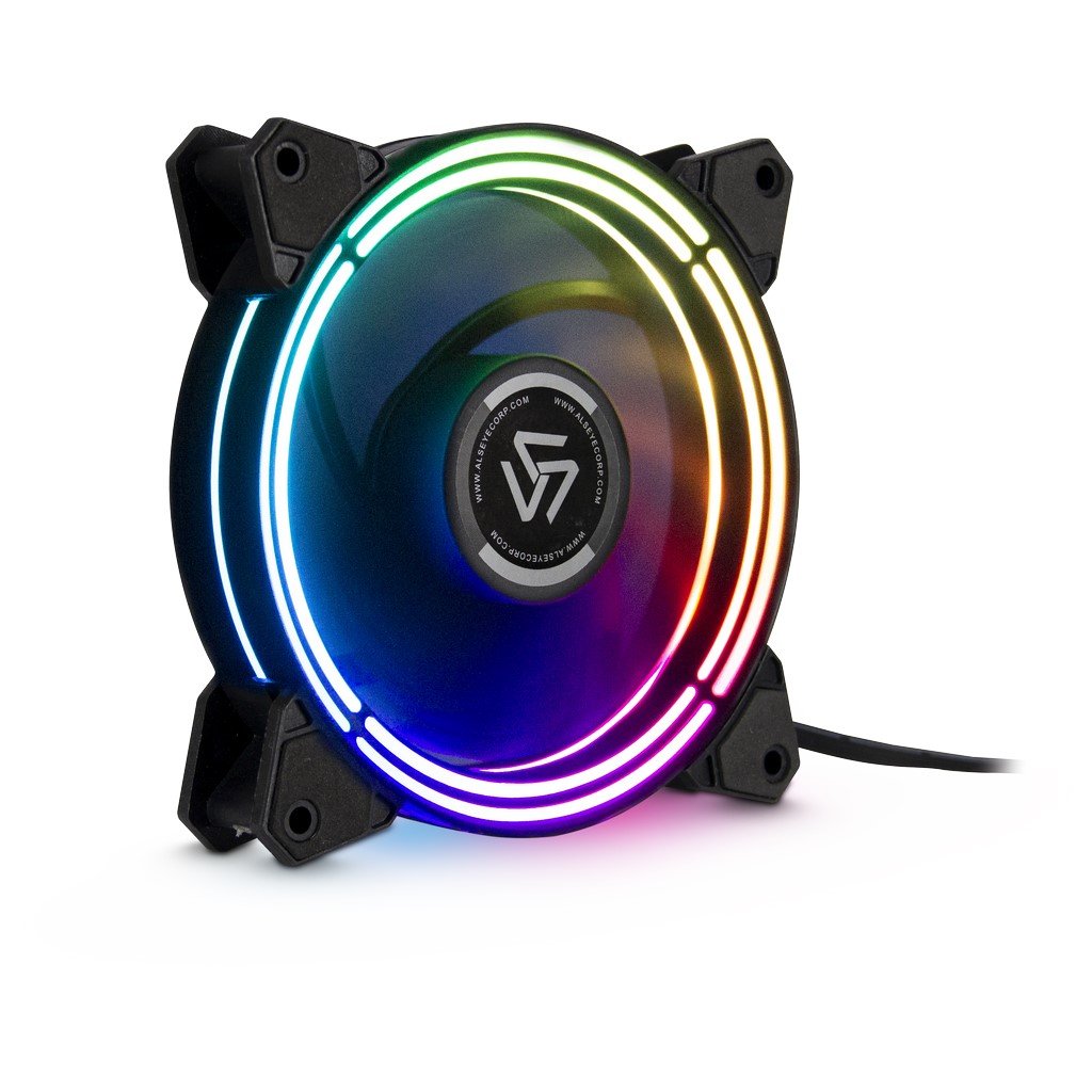 EAN 4897059871721 - Inter-Tech Alseye Halo 3.0 Carcasa del ordenador Ventilador 12 cm Negro imagen 1