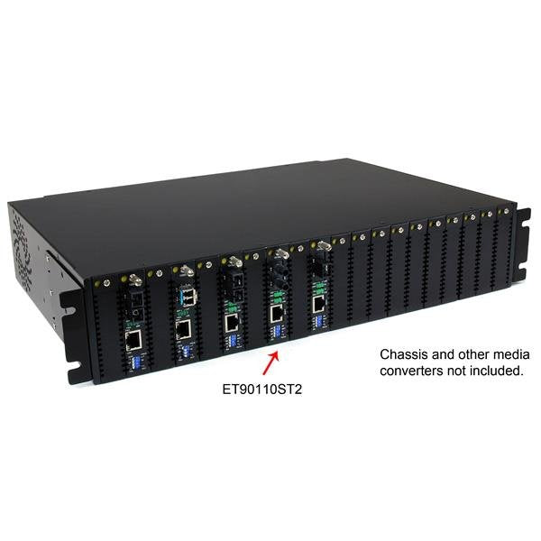 Startech.Com Conversor De Medios Ethernet 10/100 Mbps A Fibra Multi Modo Conector St - 2km 2 Años