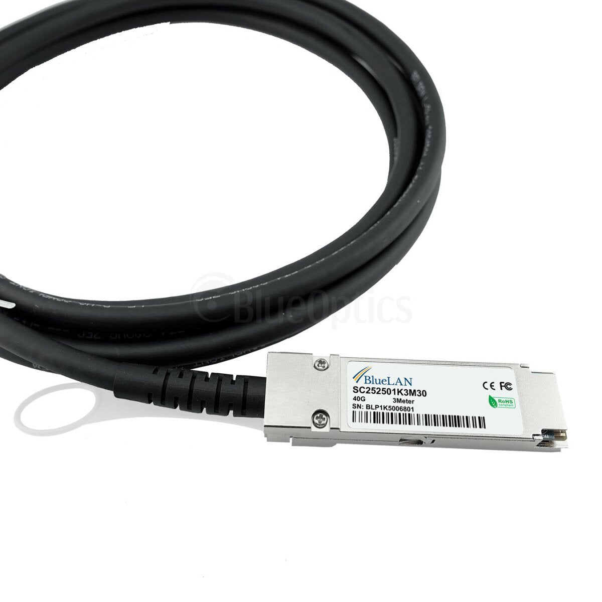 Blueoptics 40gb 1m Qsfp+ 40gbase-Cr4 Dac( Qsfp-40g-C1m)