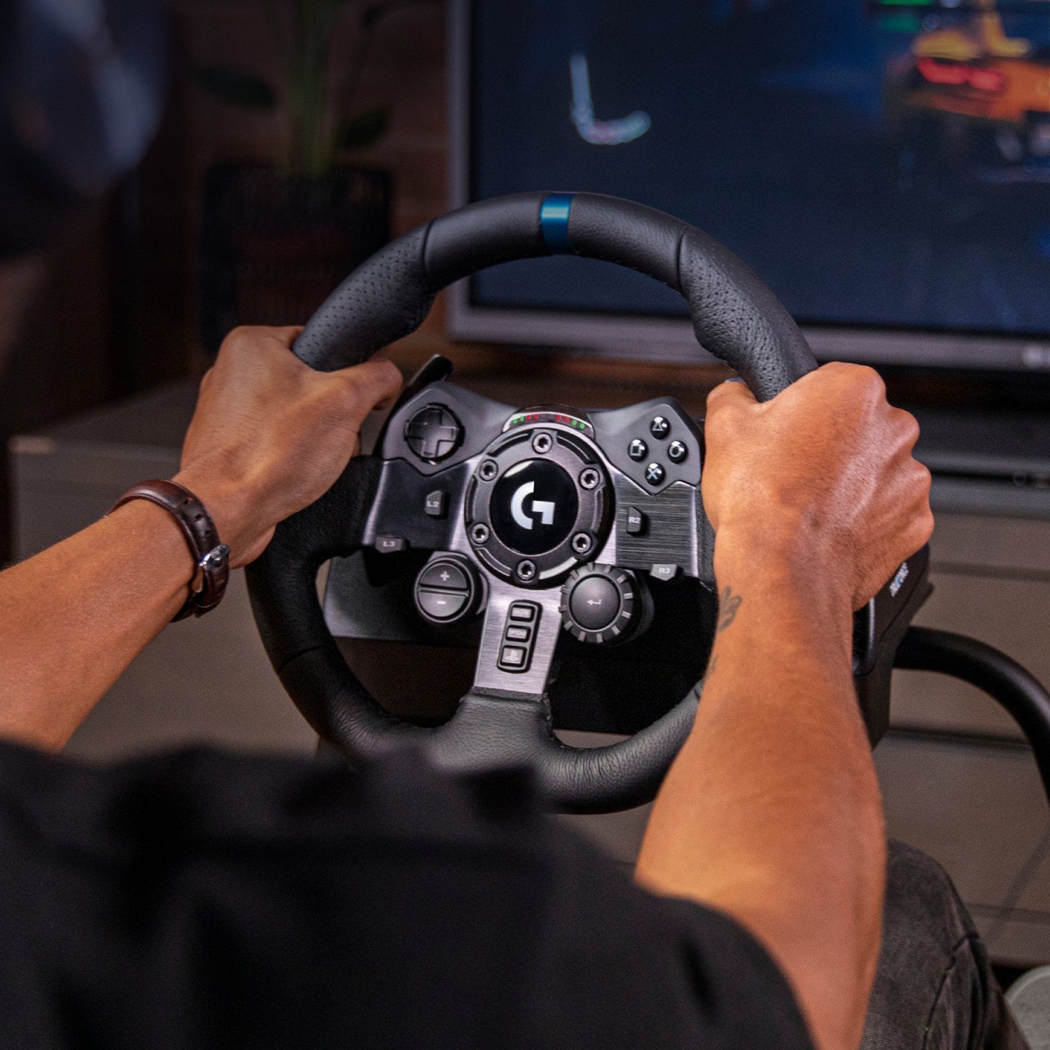 EAN 5099206082793 - Logitech G G923 Negro USB 2.0 Volante + Pedales Analógico/Digital PC, PlayStation 4, PlayStation 5 imagen 9