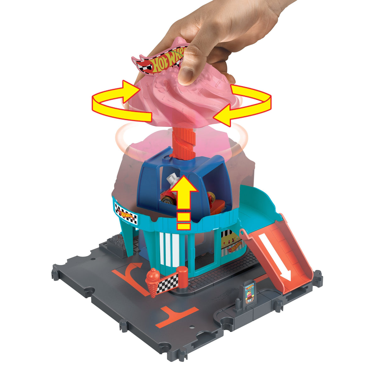 Pista Heladeria En La Ciudad City Hot Wheels