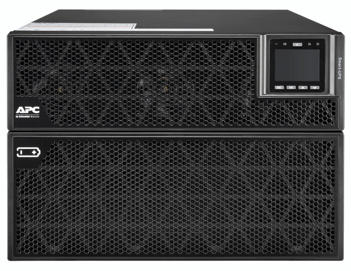 Apc Smart-Ups Rt 20kva Ups (Montaje En Bastidor) Ac 230/380 V 20000 Vatios 20000 Va Trifásico / 1 Fase Rs-232 Conectores De Salida: 1 7u Negro