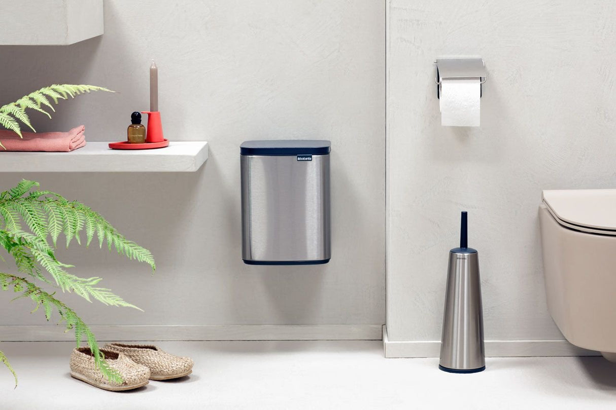 EAN 8710755222962 - Brabantia Bo Waste Bin 7 L Rectangular Acero Negro, Acero imagen 4