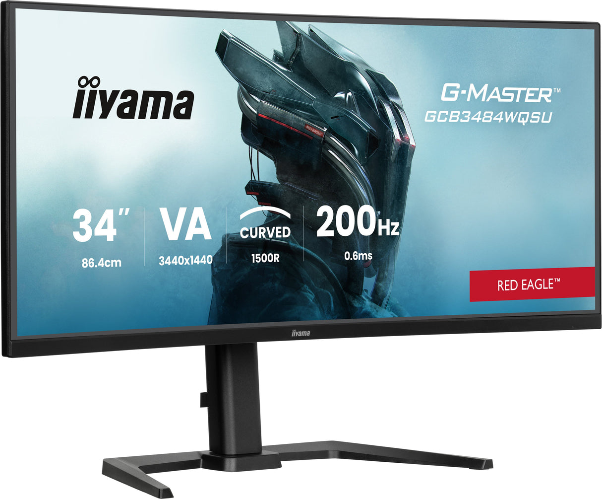 EAN 4948570127900 - iiyama G-MASTER GCB3484WQSU-B2 pantalla para PC 86,4 cm (34") 3440 x 1440 Pixeles UltraWide Quad HD LCD N imagen 2