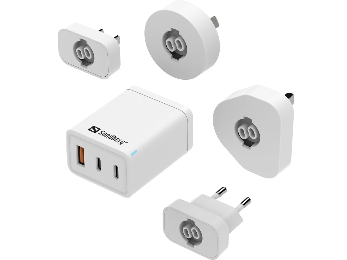 3in1 Travelcharger Usb-C/A 65w 3in1 Travelcharger Usb-C/A