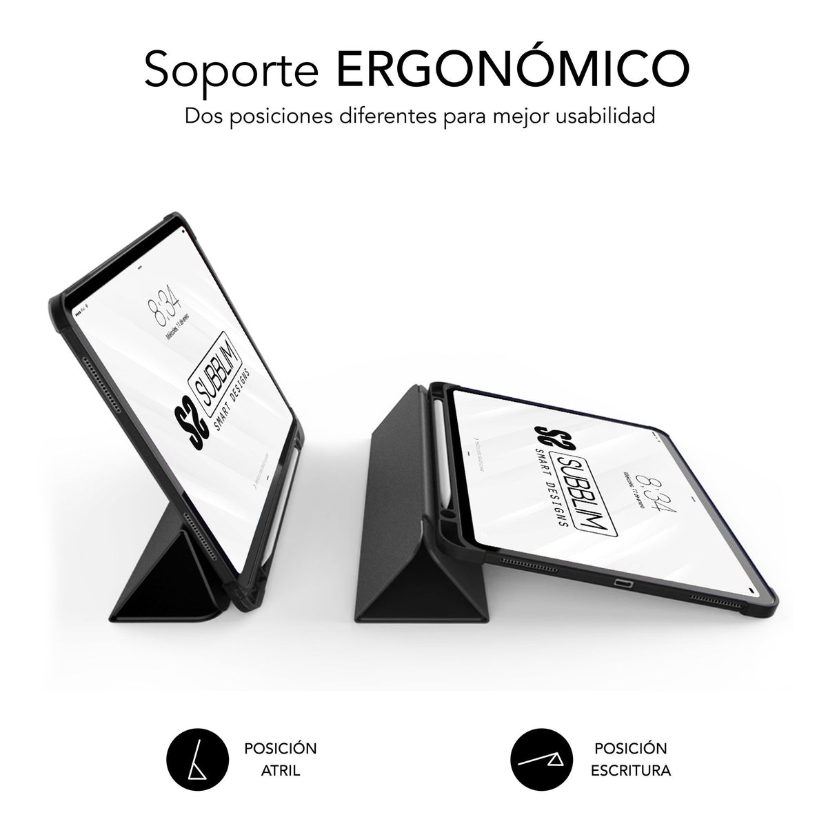 EAN 8436586742577 - SUBBLIM FUNDA TABLET IPAD 10.9'' 10 Gen NEGRO Folio imagen 6