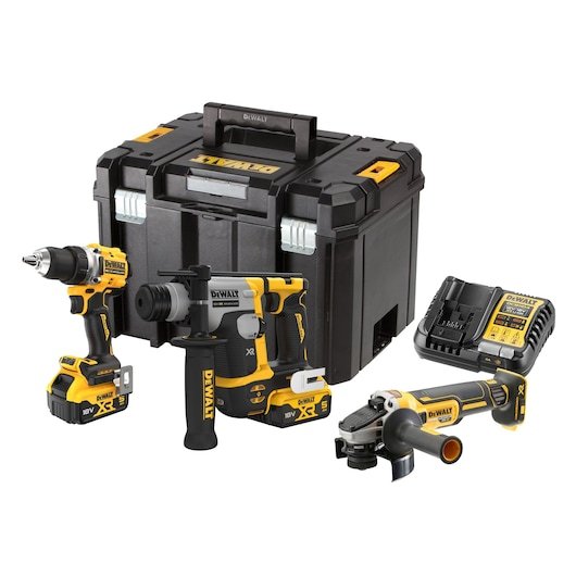 Destornillador Dewalt Dck355p2t-Qw Eléctrico Y Llave De Impacto