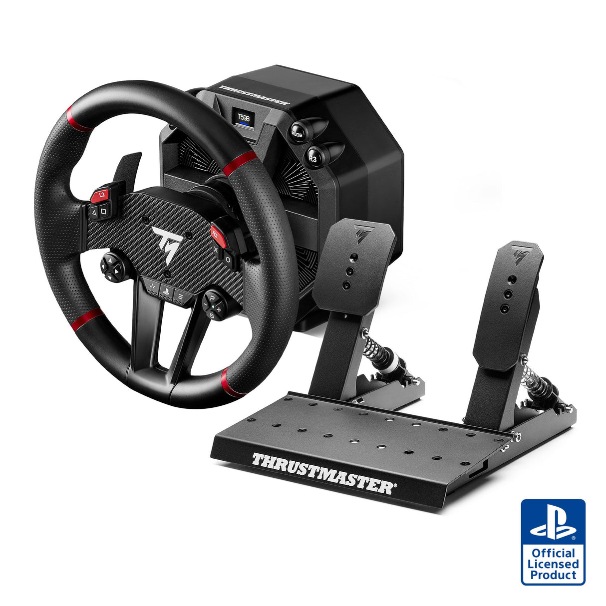EAN 3362934112370 - Thrustmaster T598-P Negro, Rojo USB Volante + Pedales Analógico/Digital PC, PlayStation 4, PlayStation 5 imagen 1