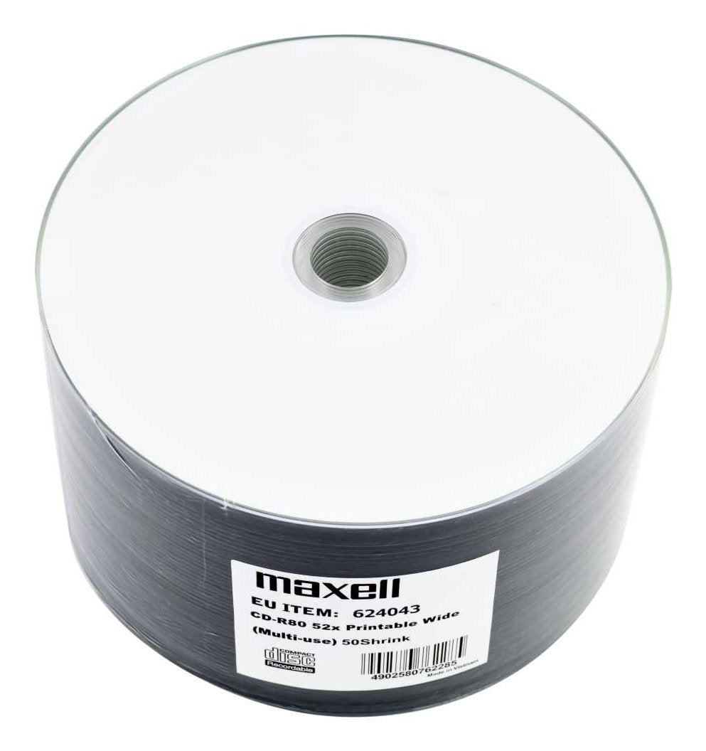 EAN 4902580762285 - Maxell 624043 CD en blanco CD-R 700 MB 52x 50 pieza(s) imagen 1