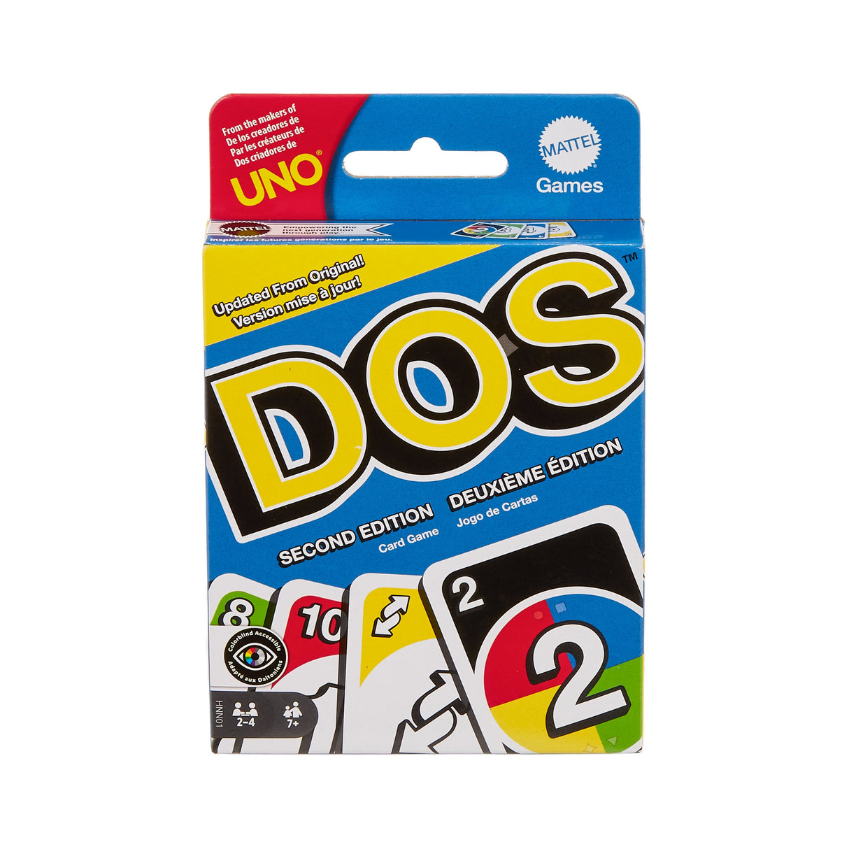 EAN 0194735145591 - Mattel Games HNN01 juego de tablero DOS Second Edition Perder las cartas imagen 1