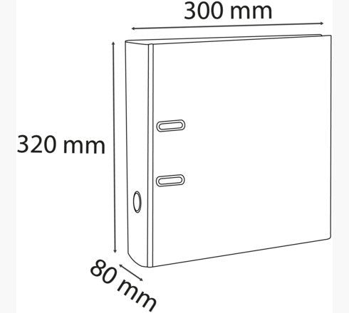 Exacompta Archivador Palanca Prem'Touch Pp A4 Maxi Lomo De 80mm Rado Verde Oscuro