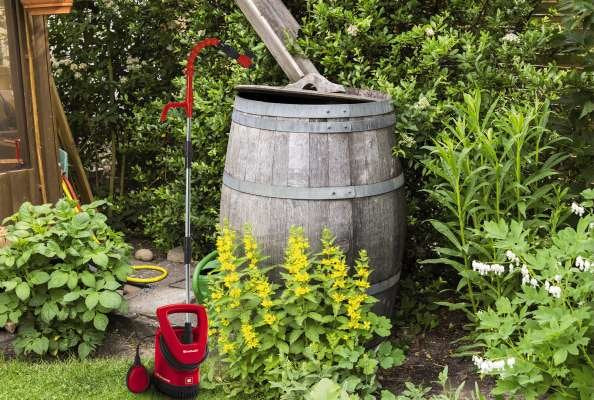 Bomba De Barril De Lluvia Einhell Ge-Sp 3546 Rb (Rojo/Negro, 350 Vatios) 4170438