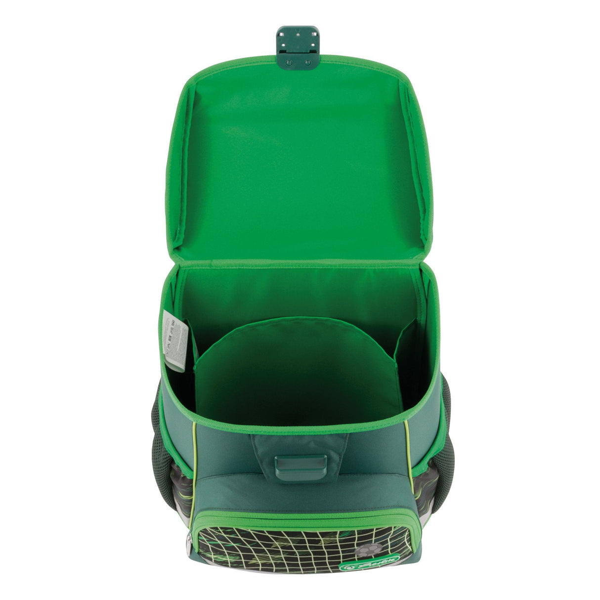 Herlitz Loop Plus Game Changer Juego De Mochila Escolar Niño Poliéster Negro, Verde