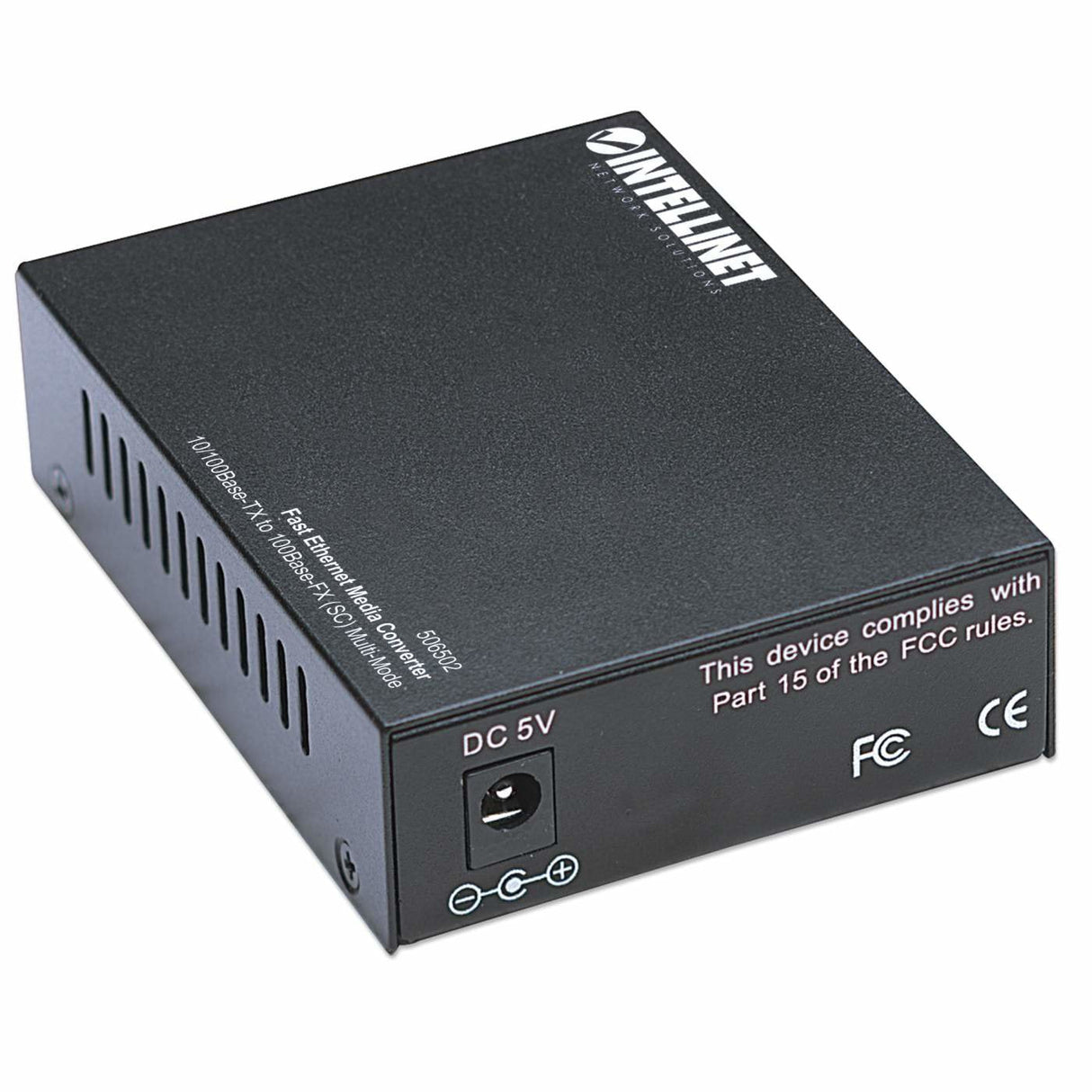 EAN 0766623506502 - Intellinet 506502 convertidor de medio 100 Mbit/s 1310 nm Multimodo Negro imagen 5