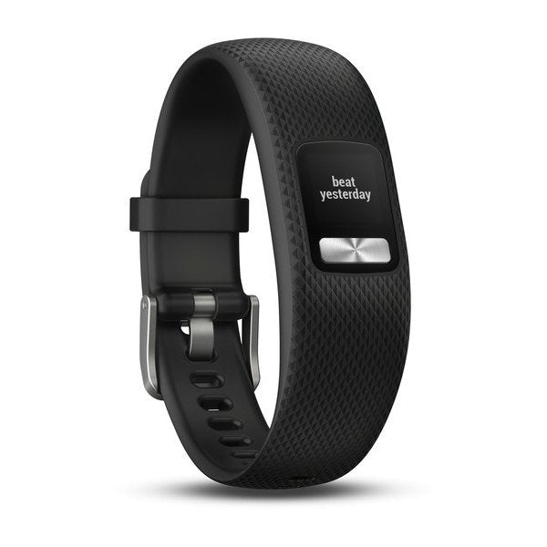 Pulsera Garmin Vivofit 4 Negra (S/M) Garmin Vívofit 4, Wristband Activity Tracker, Negro, Negro, S/M, 122 - 188 Mm, Mip