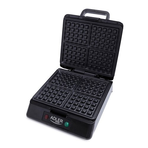 EAN 5902934830041 - Adler AD 3036 gofrera 4 barquillo(s) 1500 W Negro, Gris imagen 2