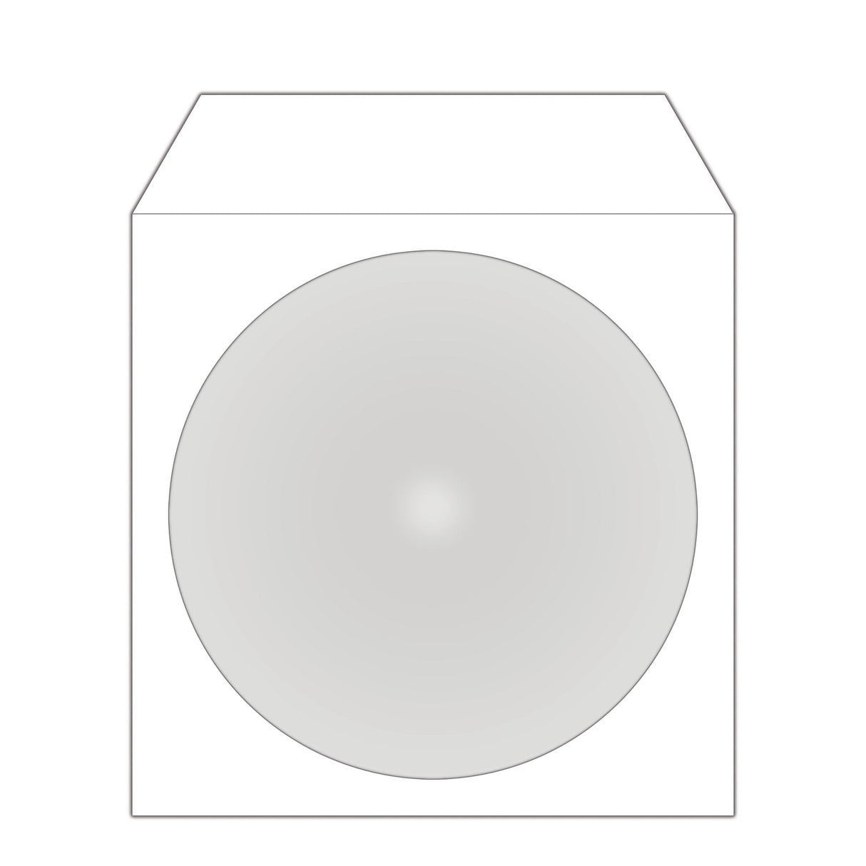 Mediarange Box62 Funda De Papel Para Discos Ópticos 1 Discos Blanco 100uds