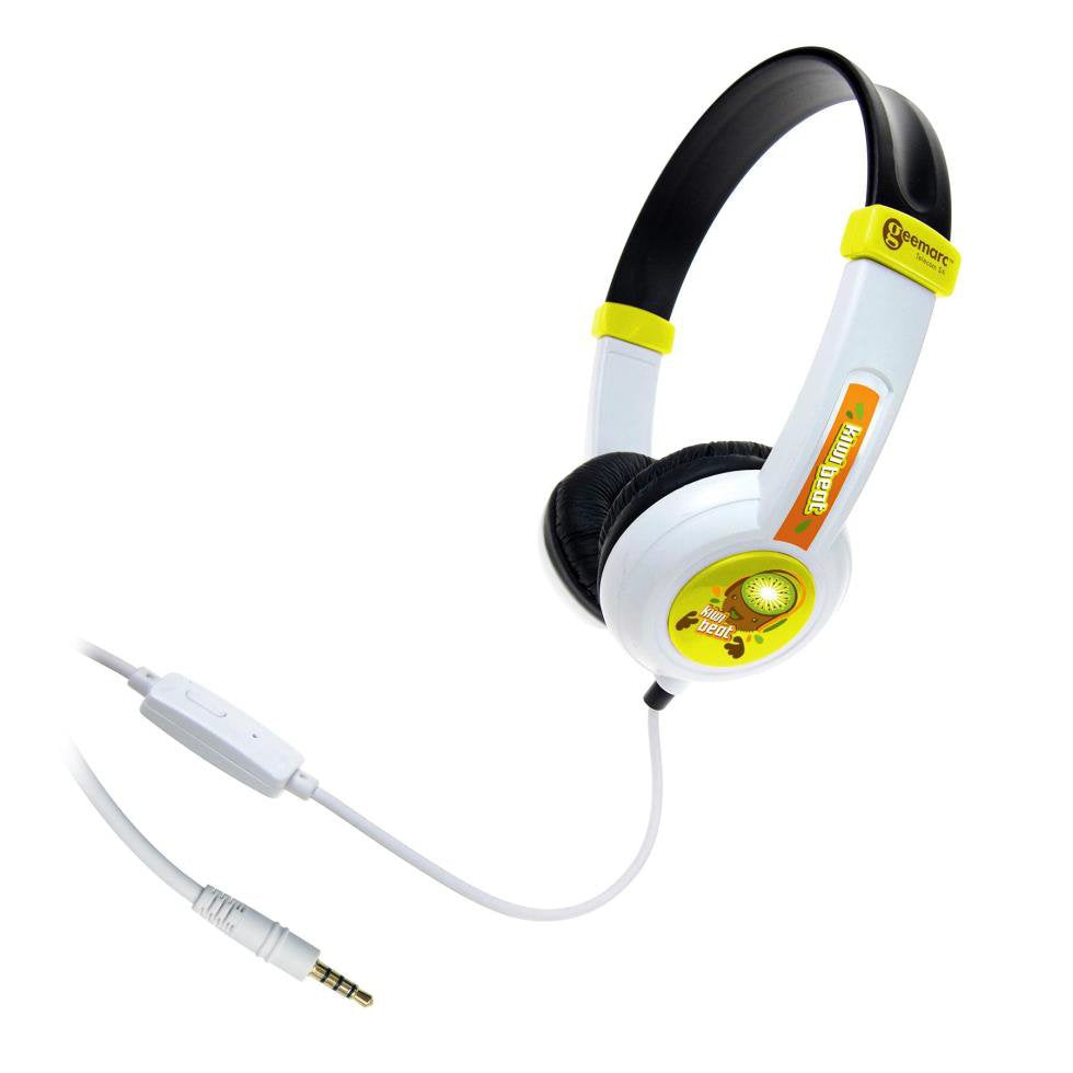EAN 3521350007190 - Geemarc Telecom Kiwibeat Smart 101 Auriculares Alámbrico Diadema Música Negro, Blanco, Amarillo imagen 1