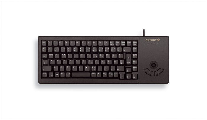 Cherry Xs Trackball Teclado Usb Qwerty Inglés De Ee. Uu. Negro