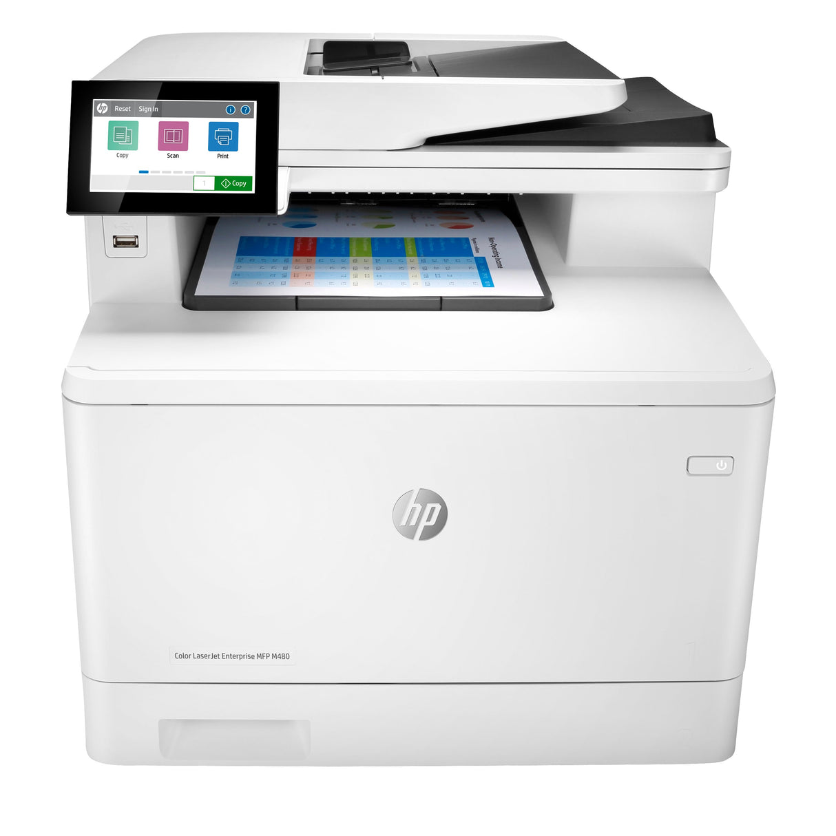EAN 0193905216864 - HP Color LaserJet Enterprise MFP M480f Laser A4 600 x 600 DPI 27 ppm Wifi imagen 1