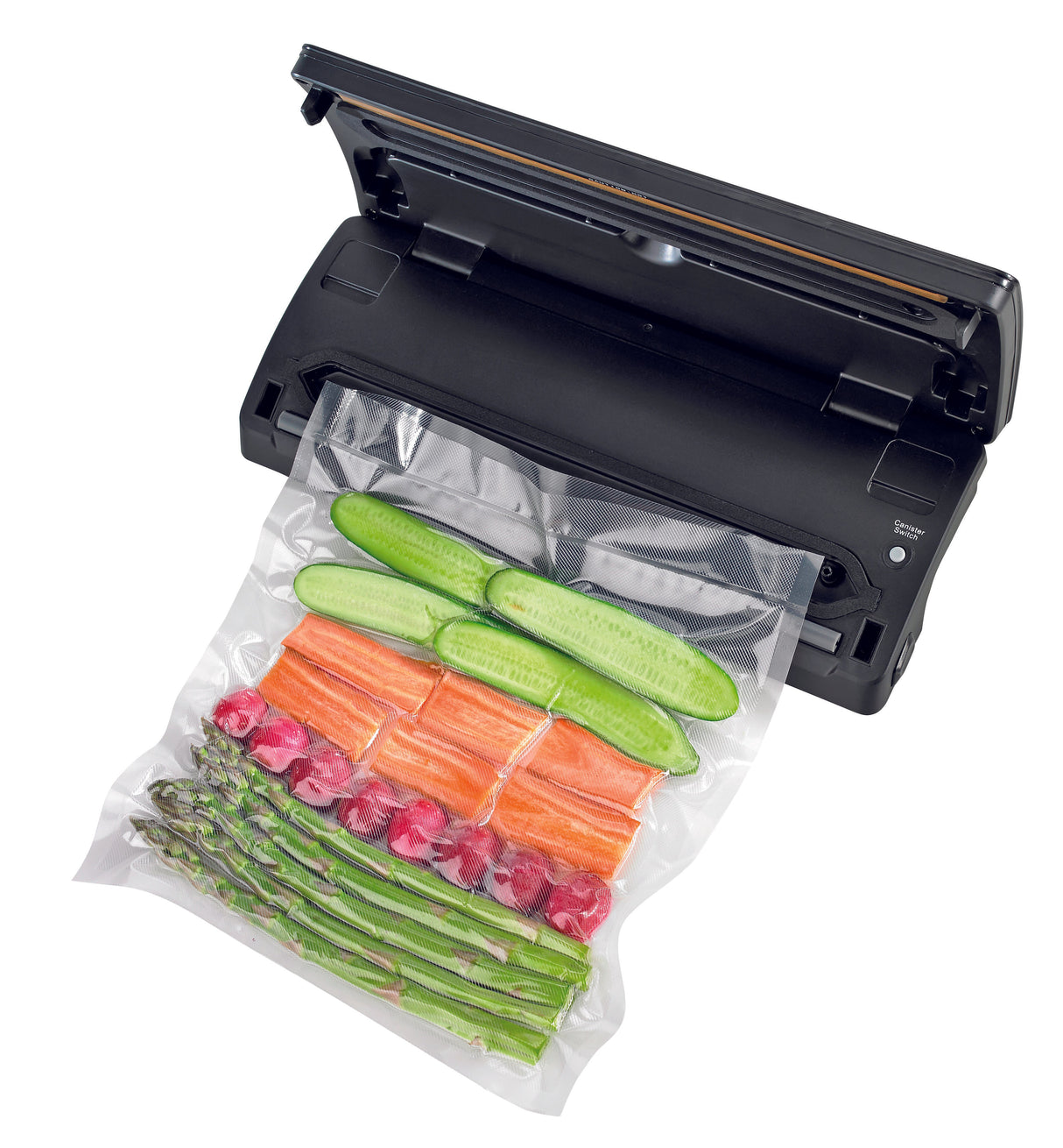 Envasadora Al Vacío Gorenje Vs120e, Automática, Potencia 120 W, Incluye 10 Bolsas, Acero Inoxidable