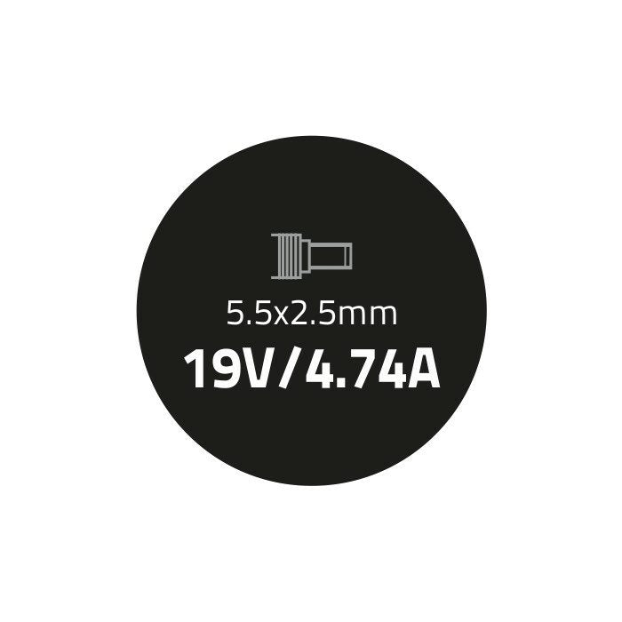 EAN 5901878500713 - Qoltec 50071.90W adaptador e inversor de corriente Interior Negro imagen 3