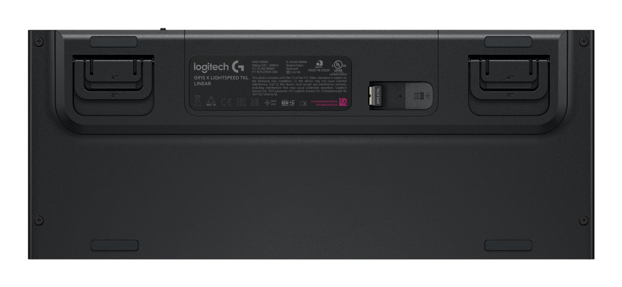 EAN 5099206121751 - Logitech G G915 X LIGHTSPEED teclado Juego USB + RF Wireless + Bluetooth QWERTZ Alemán Negro imagen 5