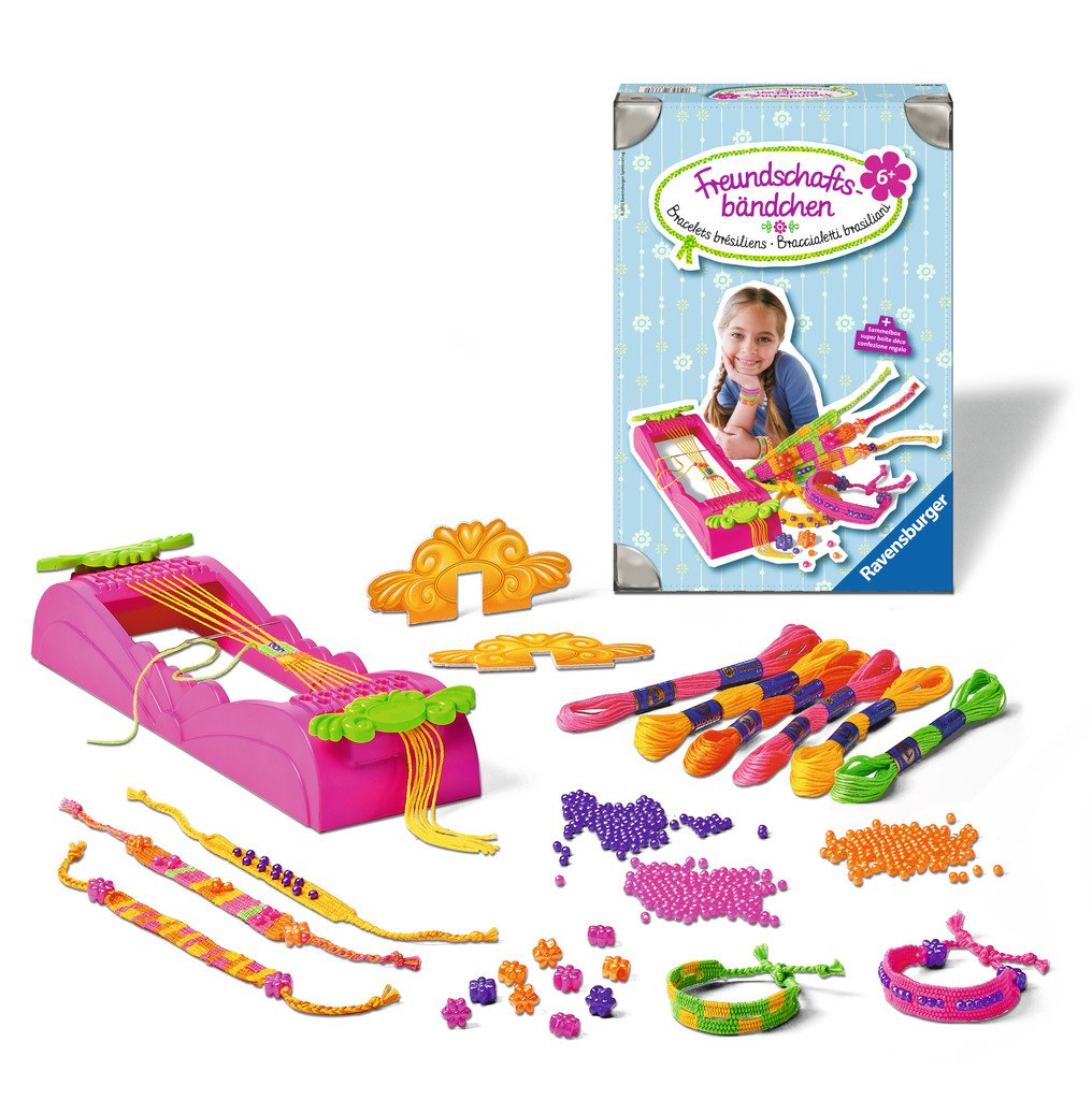 Pulseras De La Amistad Ravensburger Becreative, Crea Seis Pulseras Diferentes