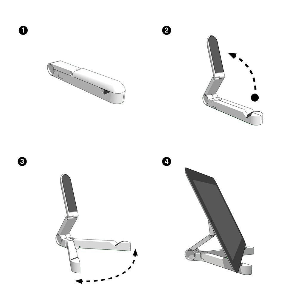 Gembird Ta-Ts-01 Soporte Smartphone Y Tablet Negro