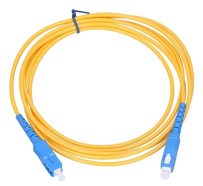 Extralink Cable Fibra Óptica Sm Sc/Upc-Sc/Upc Sim 3.0mm 1m G.652d