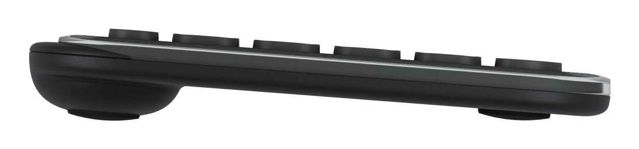 Teclado Ingles Logitech Pop Icon Keys Bluetooth Qwerty Internacional De Ee.Uu. Grafito, Verde