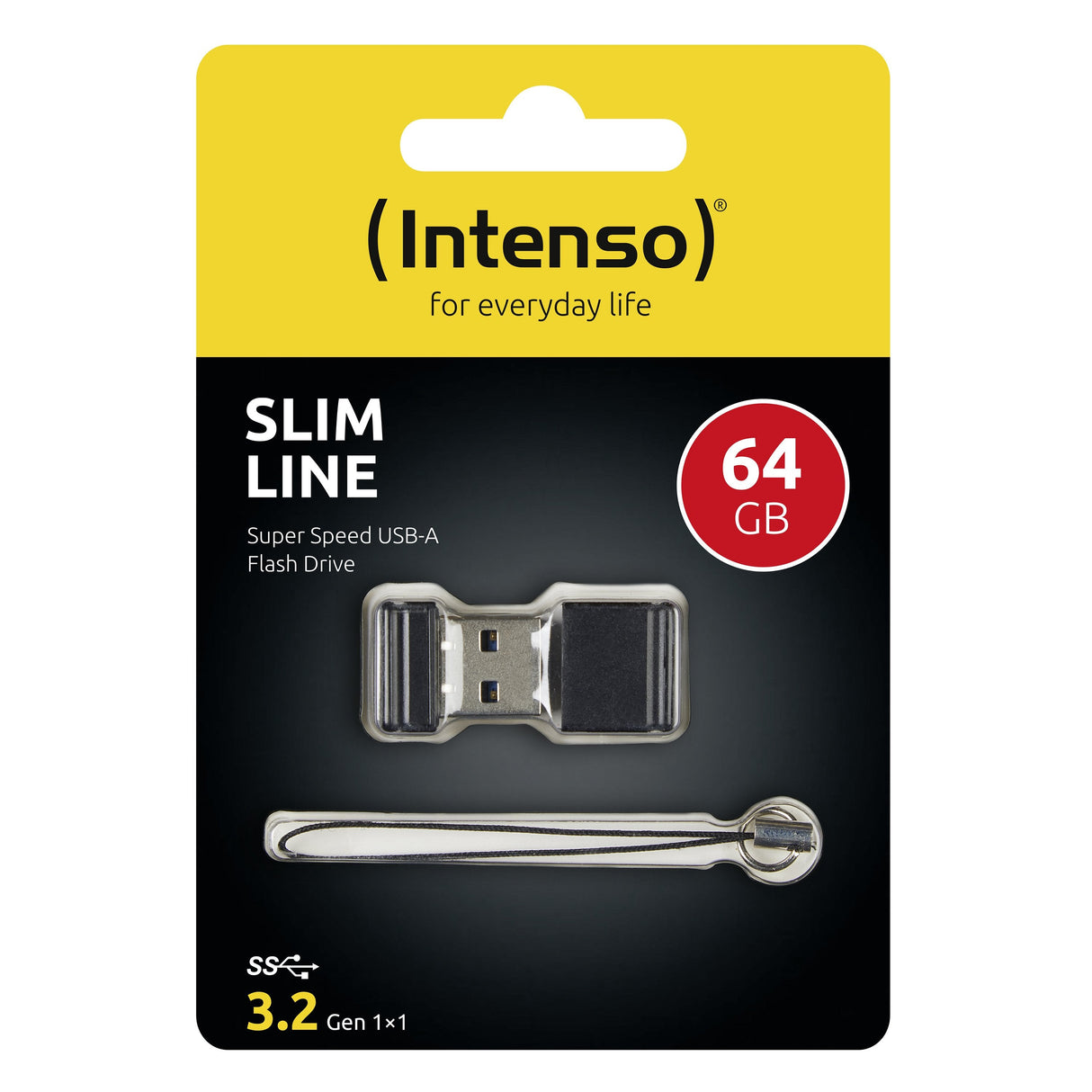 Pendrive Intenso 64gb 3.0 Slim Line