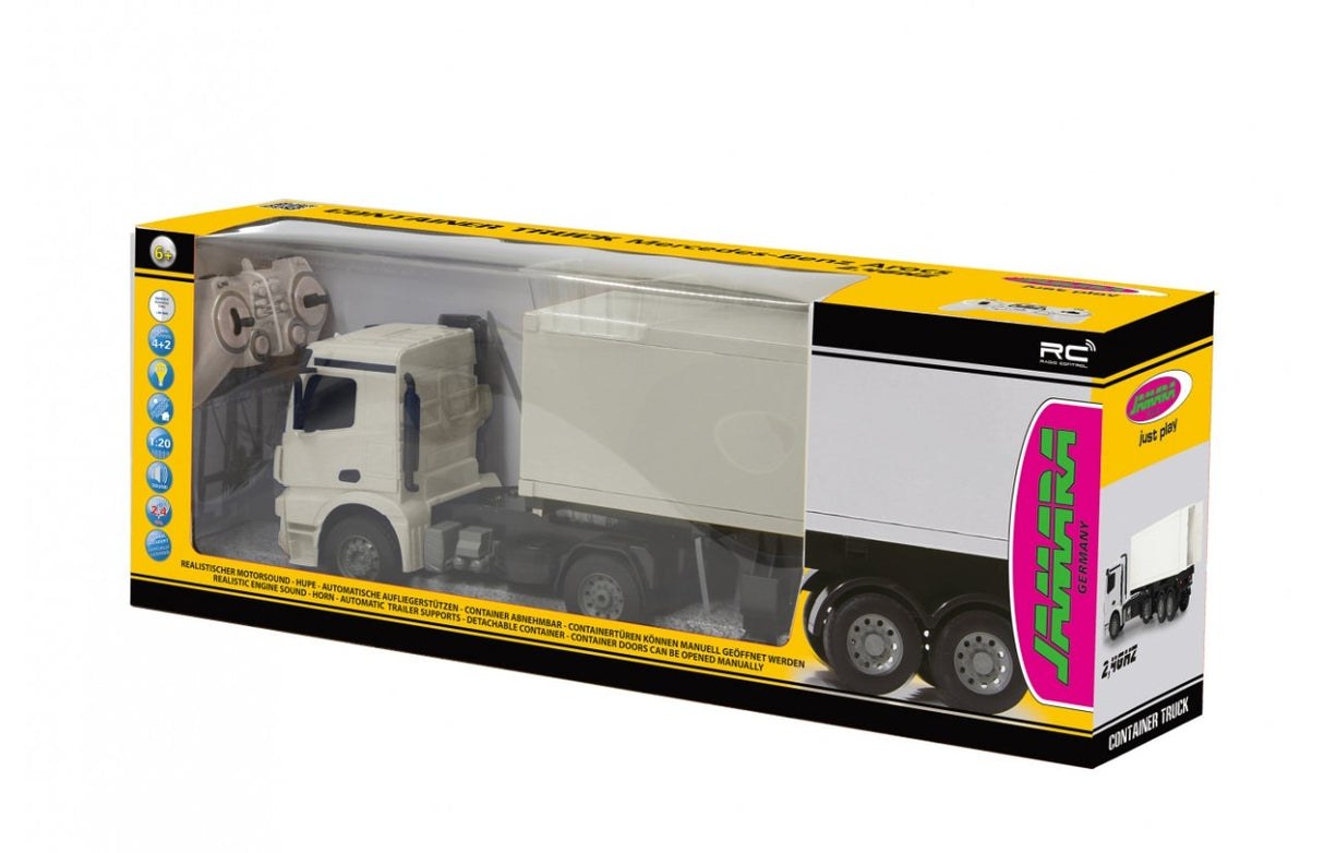 EAN 4042774442507 - Jamara Mercedes Benz Arocs modelo controlado por radio Camión Motor eléctrico 1:20 imagen 3