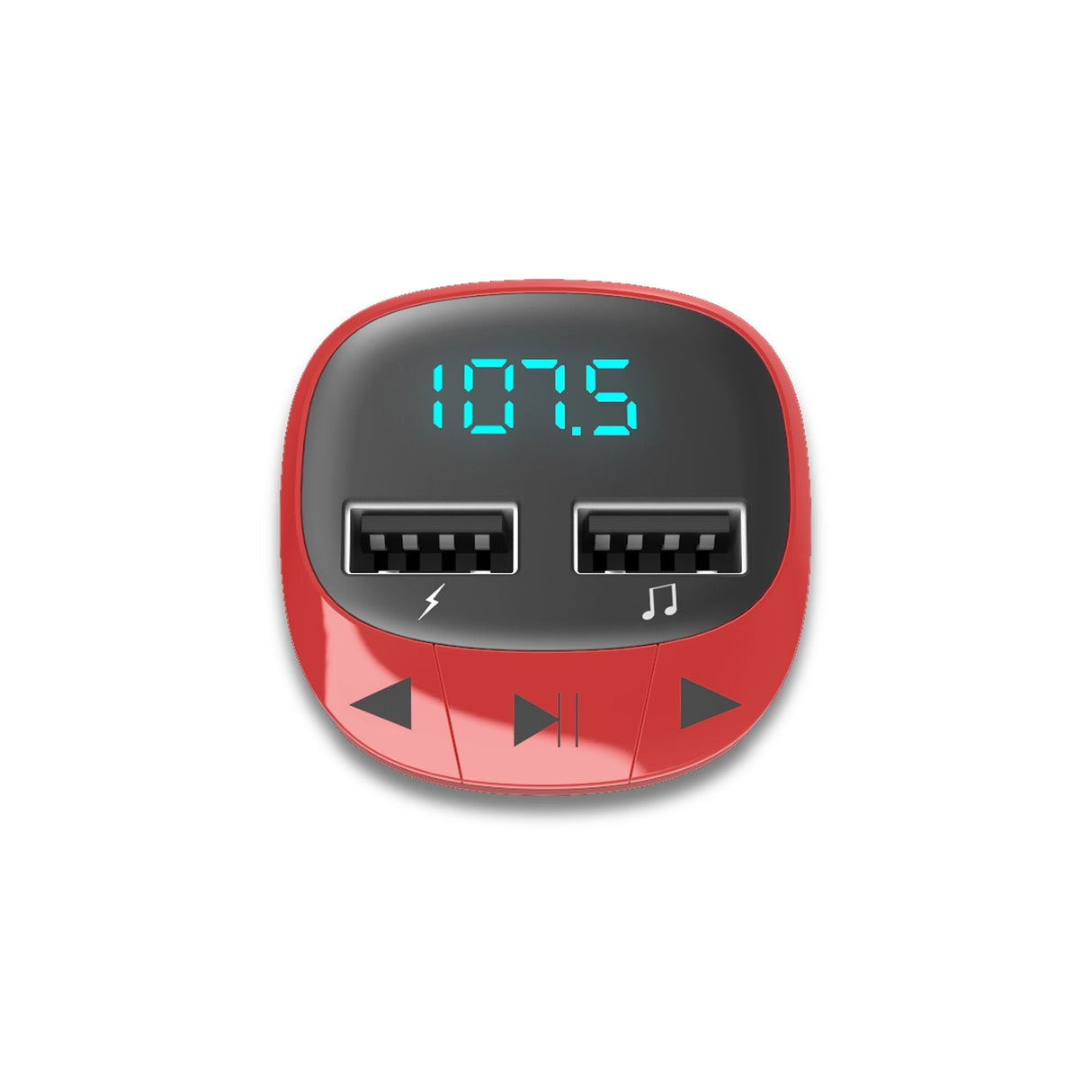 Energy Sistem Car Transmitter Fm Red (Microsd,Mp3)