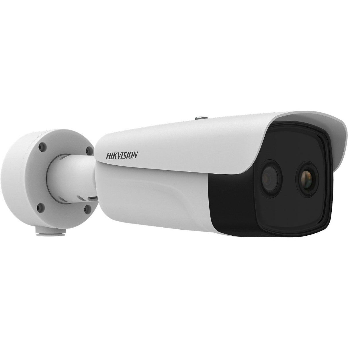 Cámara Bullet Ip Biespectro Térmica Y Óptica 384×288 25mm 12mm Wdr 120db E/S Alarma Audio Mic Anticorrosión Hikvision