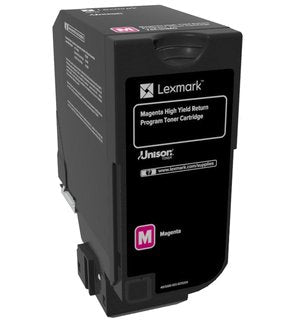 Toner Original Lexmark Alto Rendimiento Magenta Lccp, Lrp Para Lexmark Cs725de, Cs725dte