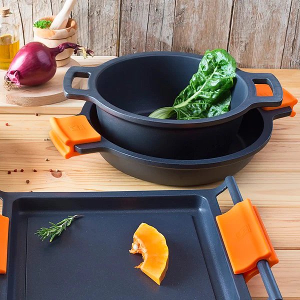 Cacerola Bra Efficient A270320 Ø20cm Aluminio Fundido Apta Para Inducción