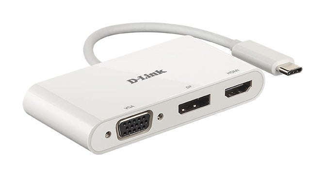 Conversor D-Link Dub-V310 1xhdmi 1xdisplayport 1xvga 15cm Blanco
