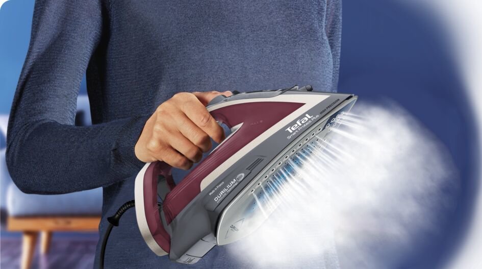 EAN 3121040080177 - Tefal Smart Protect Plus FV6870 Plancha vapor-seco Suela de Durilium Airglide 2800 W Rojo imagen 10