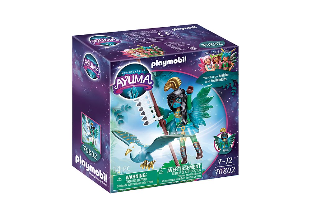 Playmobil 70802 Knight Fairy Con Animal Del Alma