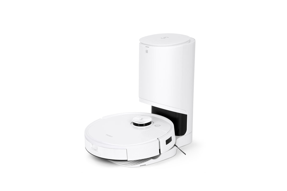 Robot Aspirador Ecovacs Deebot Ozmo T9+ Blanco Con Estación De Vaciado Automático