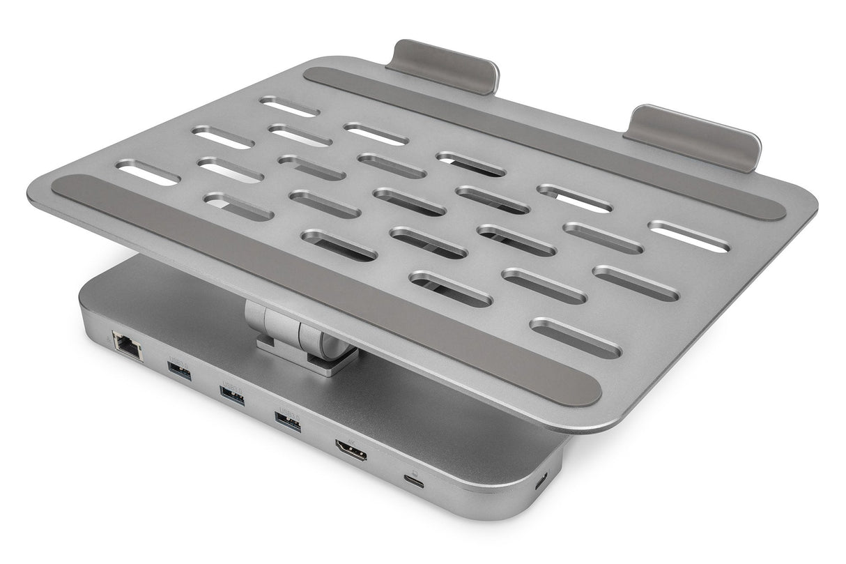 Soporte Para Portátil Digitus Mls 28x23cm Max.7 5kg Ver. Plata