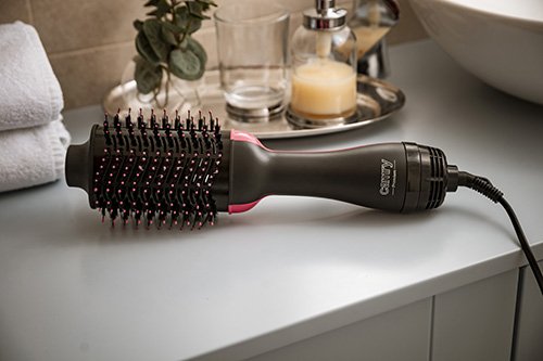 EAN 5902934839631 - Camry Premium CR 2025 Utensilio de peinado Cepillo de aire caliente Caliente Negro, Rosa 1200 W 1,75 m imagen 8
