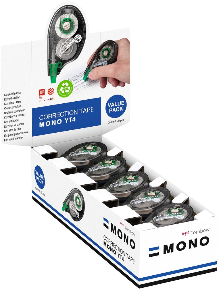 Tombow Mono Yt Cinta Correctora 4,2mm X 10m Caja -20u-