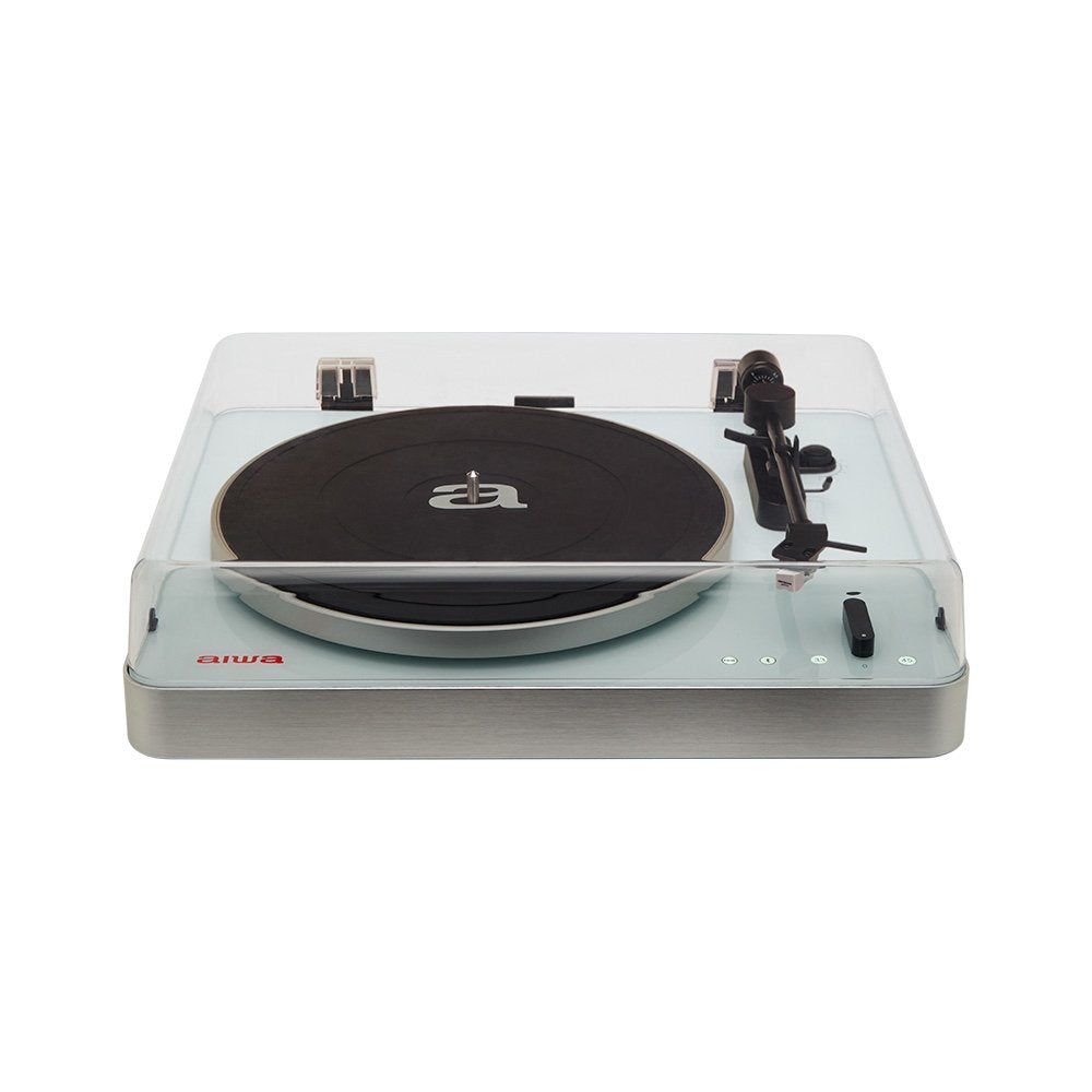 Tocadiscos Bluetooth Aiwa Apx-790bt White Alta Precision Bt 5.0 Transmision Por Correa