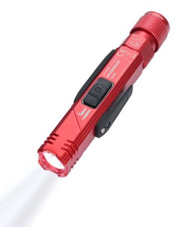 EAN 4024023202438 - TROIKA ECO KNICKLICHT Rojo Linterna de mano + Linterna frontal COB LED imagen 3