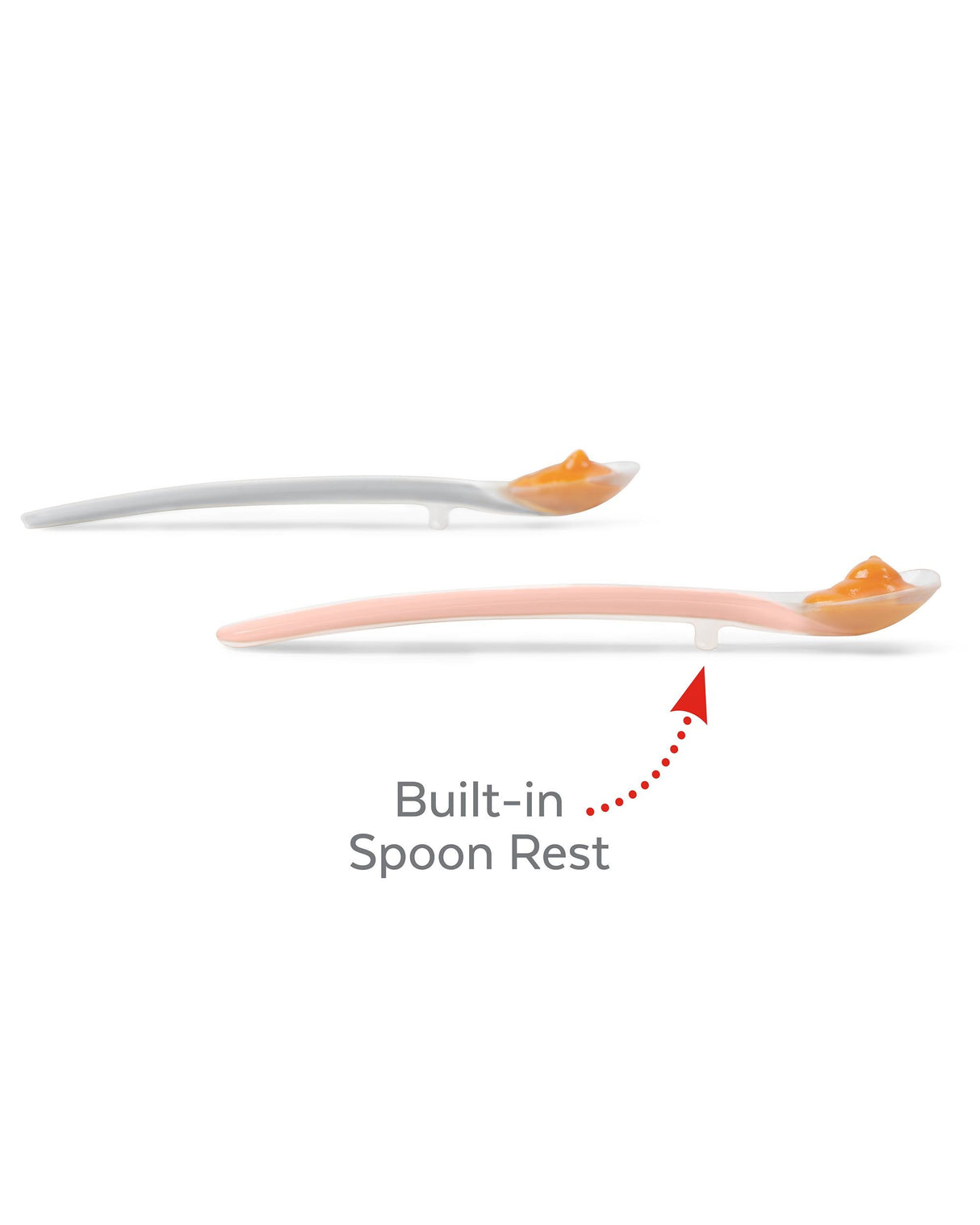 EAN 0816523028731 - Skip Hop Easy-Feed Spoons Cuchara para mermelada Coral 2 pieza(s) imagen 3